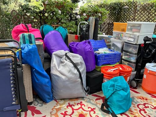 ROYAL BLUE Laundry Bag Heavy Duty w/Shoulder Strap by Ultra Essentials, XXL 30" X 40" Tear Resistant Utility Bags, Dorm Hamper, Camping Tent, Sports Ball, Clothes, Yarn Storage by Ultra Essentials - Image 4