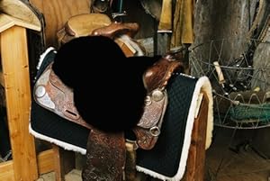 Dessus de selle cheval western Confort Seat Seaver Thinline