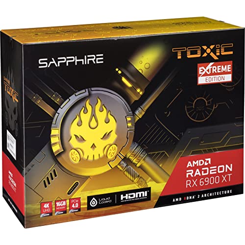 グラフィックボード・グラボ・ビデオカード Sapphire TOXIC RX6900XT Extreme Edition Amazon.co.jp: Sapphire TOXIC Radeon RX 6900 XT GAMING OC 16GB
