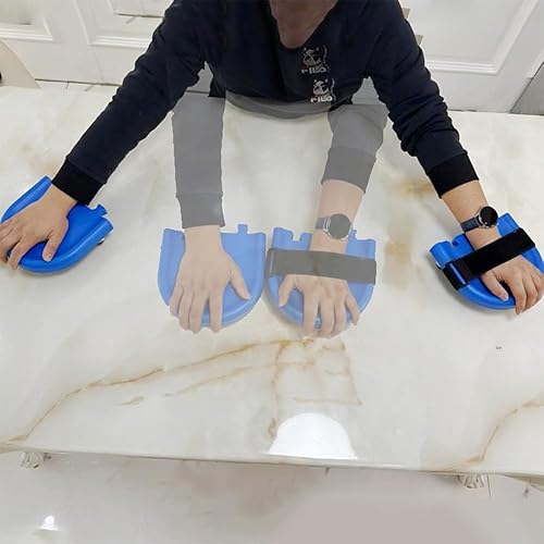 Miniatura 6 de Patineta de ejercicio de brazo, monopatín de rehabilitación desmontable, ruedas giratorias de 360 para mano, brazo, recuperación de manguito
