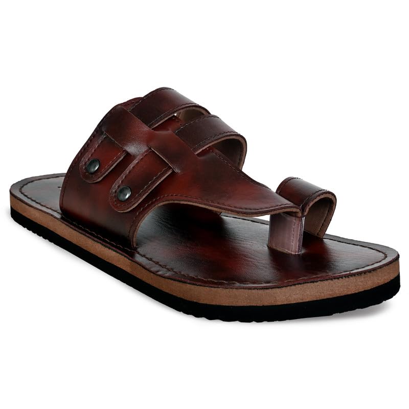 Image of Stylish Flip Flops and Slippers for Men | Comfortable & Lightweight Rubber Chappals Anti-Skid, Durable, Casual Footwear for Home & Outdoor Use (ALL-SWOLTEK-SL-96-SL-96-EPS-1221 PT)