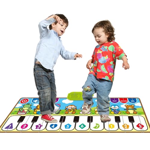 Piano pour et tapis de piste de danse musical éveil éducation