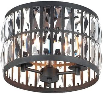 Maxim Madeline - 3 Light Flush Mount