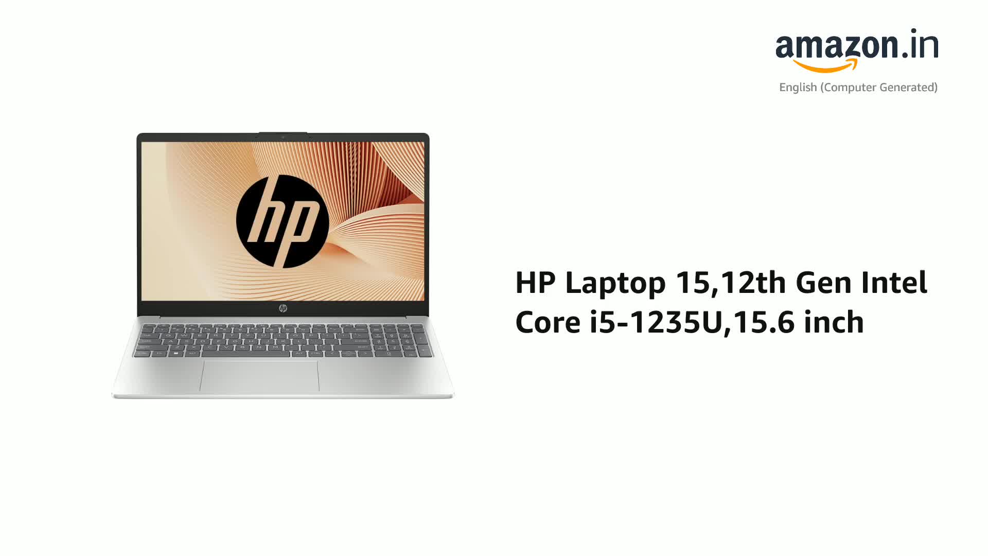 HP Notebook | Display FHD da 15,6 | Intel® Core™ i5-1235U | 16 GB DDR4 RAM | 512 GB SSD | Scheda grafica Intel® Iris® Xᵉ | Windows 11 Home in modalità S | Argento