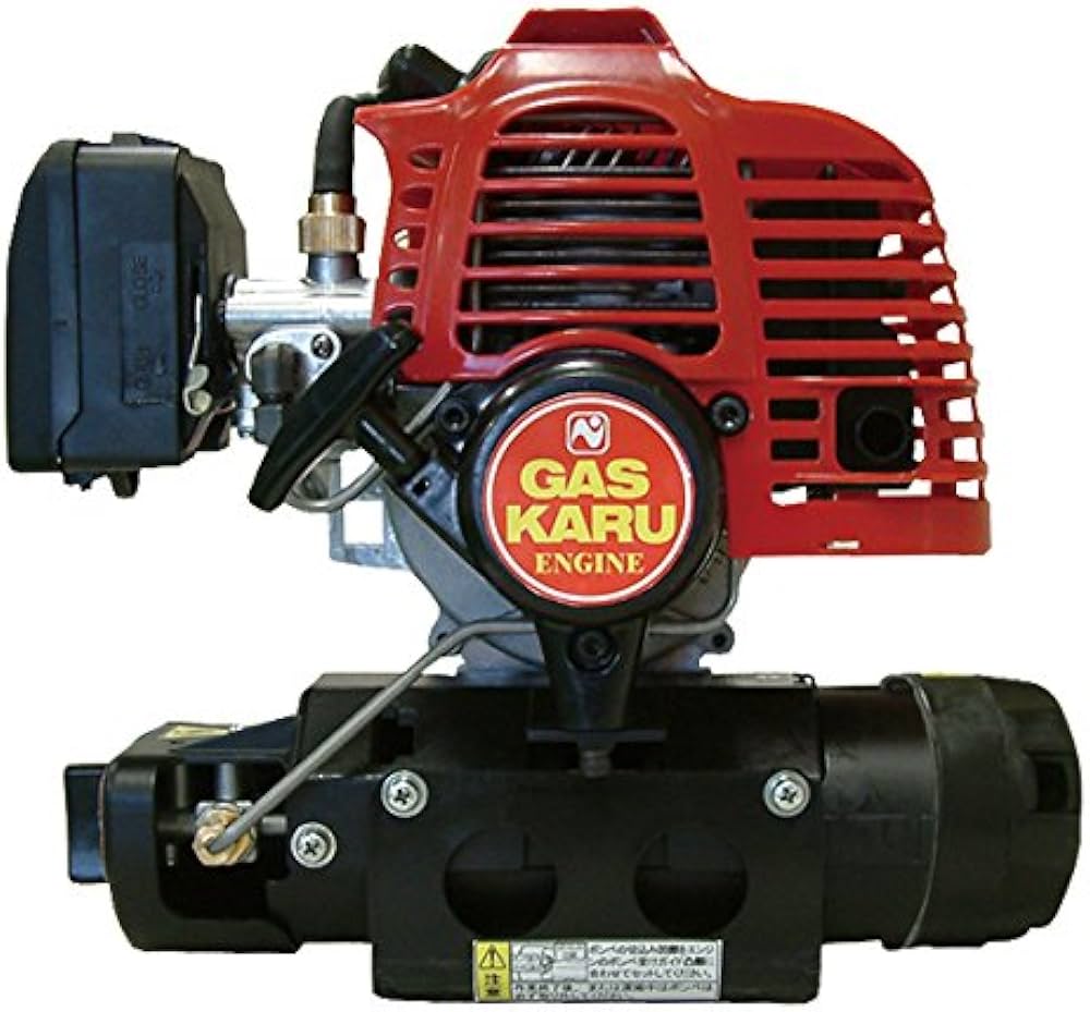 Amazon | ニチネン カセットガスボンベ式 刈払機 ボンベ3本付き GKC-2