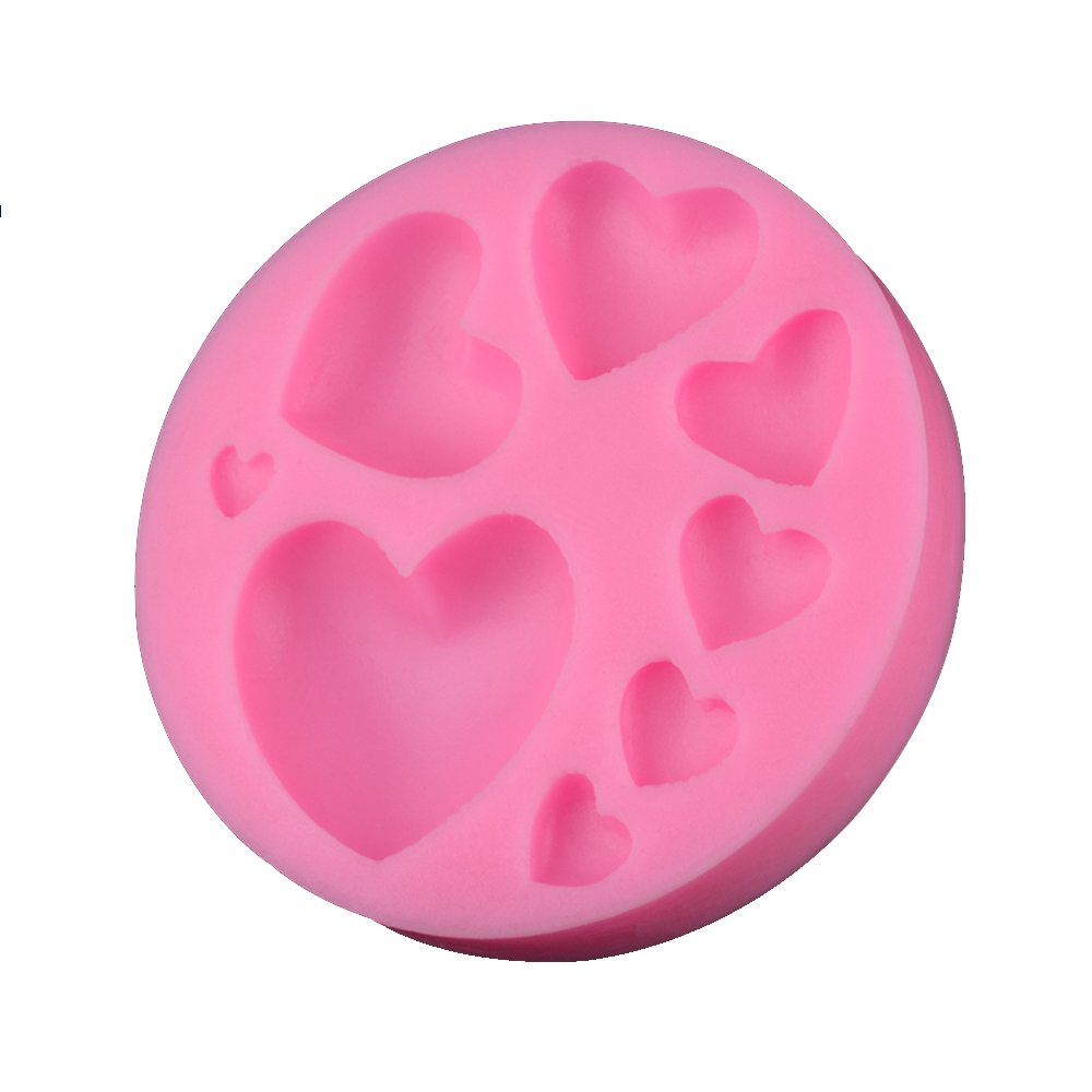 Stampo Cuore 3D In Silicone Per Dolci - Per Torte, Cioccolatini E Gelatine | Food Safe