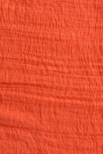 Hadley Wren CLS177-ORG-800-OS Womens Classic Soft Solid Lightweight Oblong Fashion Scarf thumb #1