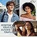 CGID Fake Glasses Clear Lens Non-Prescription Retro Oversized Frame UV400 Protection Men Women CN81
