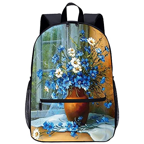 Cartable de mode 3D pour adolescents sac à dos d'école 45x30x15cm