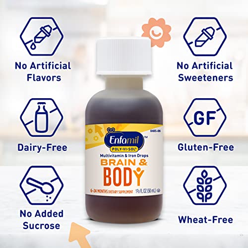 Enfamil Poly-Vi-Sol Liquid Multivitamin Supplement for babies & toddler 50ML, 2CT - image 5