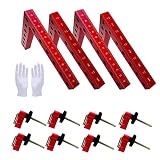 Corner Clamp 90 Degree Clamp, 4pk Right Angle for Woodworking,5.5"x 5.5" Aluminum Alloy Woodworking
