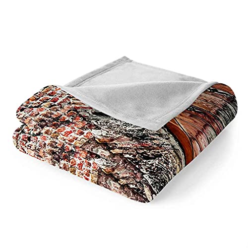Couverture bébé éléphant plaid de canapé confortable pour vos déplacements