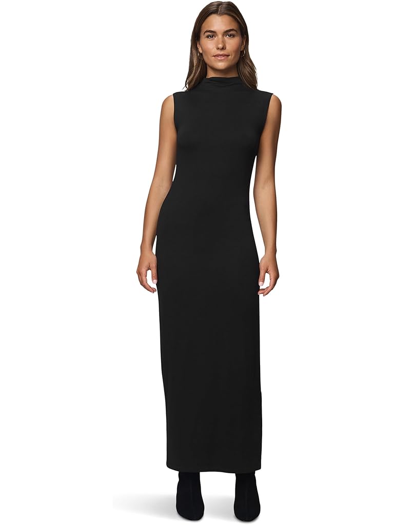Black Splendid Supersoft Trim Dress