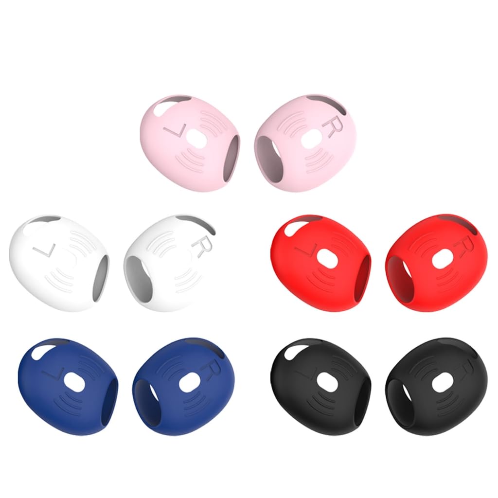 Elnwnnkc Silicone Earbud Tip Protective Covers Comfortable for 4 Earphone Noise Isolation Prolonged Use Durability