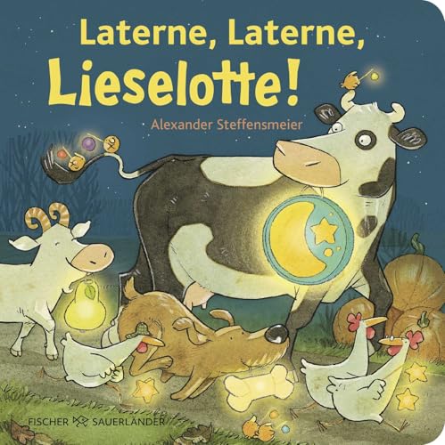 Laterne, Laterne, Lieselotte!: buntes Pappbilderbuch für Kinder ab 2 Jahre mit Kuh Lieselotte zum Thema Laternenumzug │ Lieselotte-Geschichte für ... von Kuh Lieselotte, Band 13)