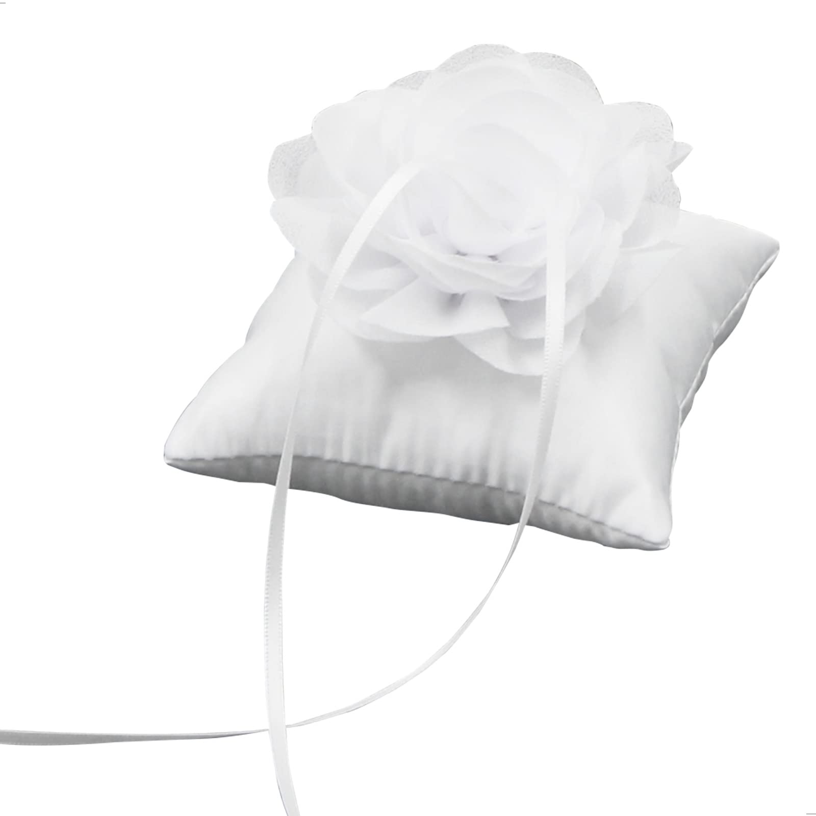 Cuscino Portaanelli Cuori Strass Cuscino Per Fedi Nuziali Con Doppio Cuore Bianco E Strass Cuscino Anelli Matrimonio