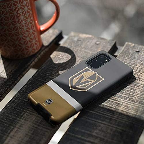 Skinit Pro Phone Case Compatible with Galaxy S20 Plus - Officially Licensed NHL Vegas Golden Knights Jersey Design