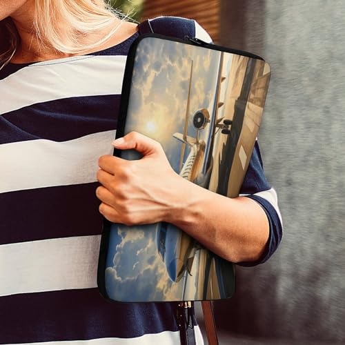 Funda para laptop 17 pulgadas de neopreno y poliéster miniatura 6