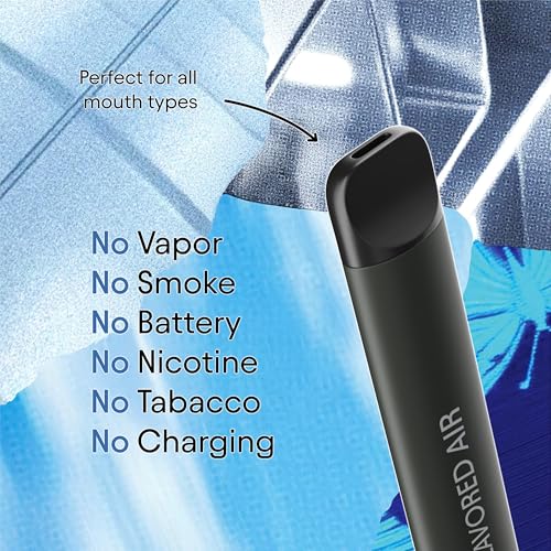 quitz natural flavored air inhaler  replace bad habits reduce cravings  no heating non-electric vaporless smokeless inhaler  nicotine-free lung detox oral fixation