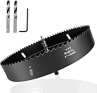 Vista 27 de Sierra perforadora Rannb de 3 pulgadas de diámetro para cortar agujeros en madera, plástico, paneles de yeso, metal delgado