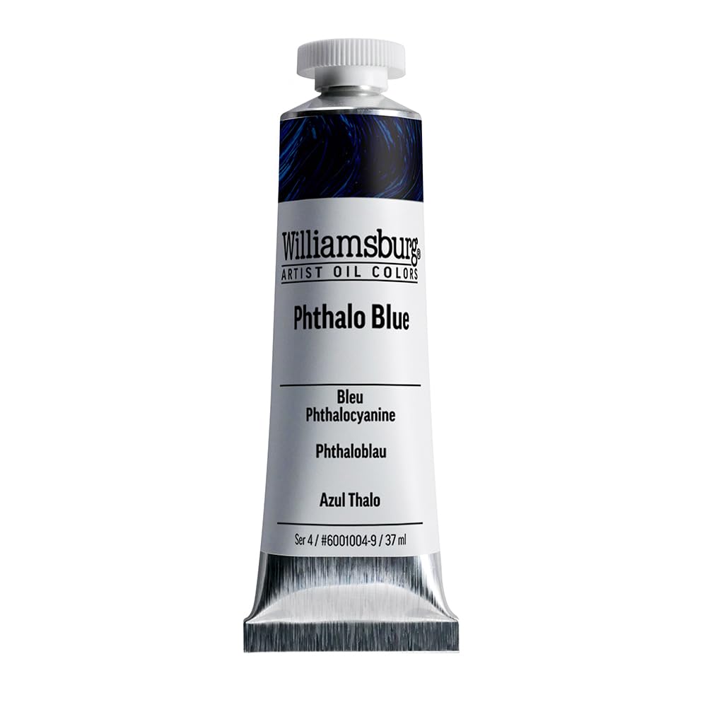 Amazon.com: Williamsburg Artist Oil Colors by GOLDEN, Phthalo Blue