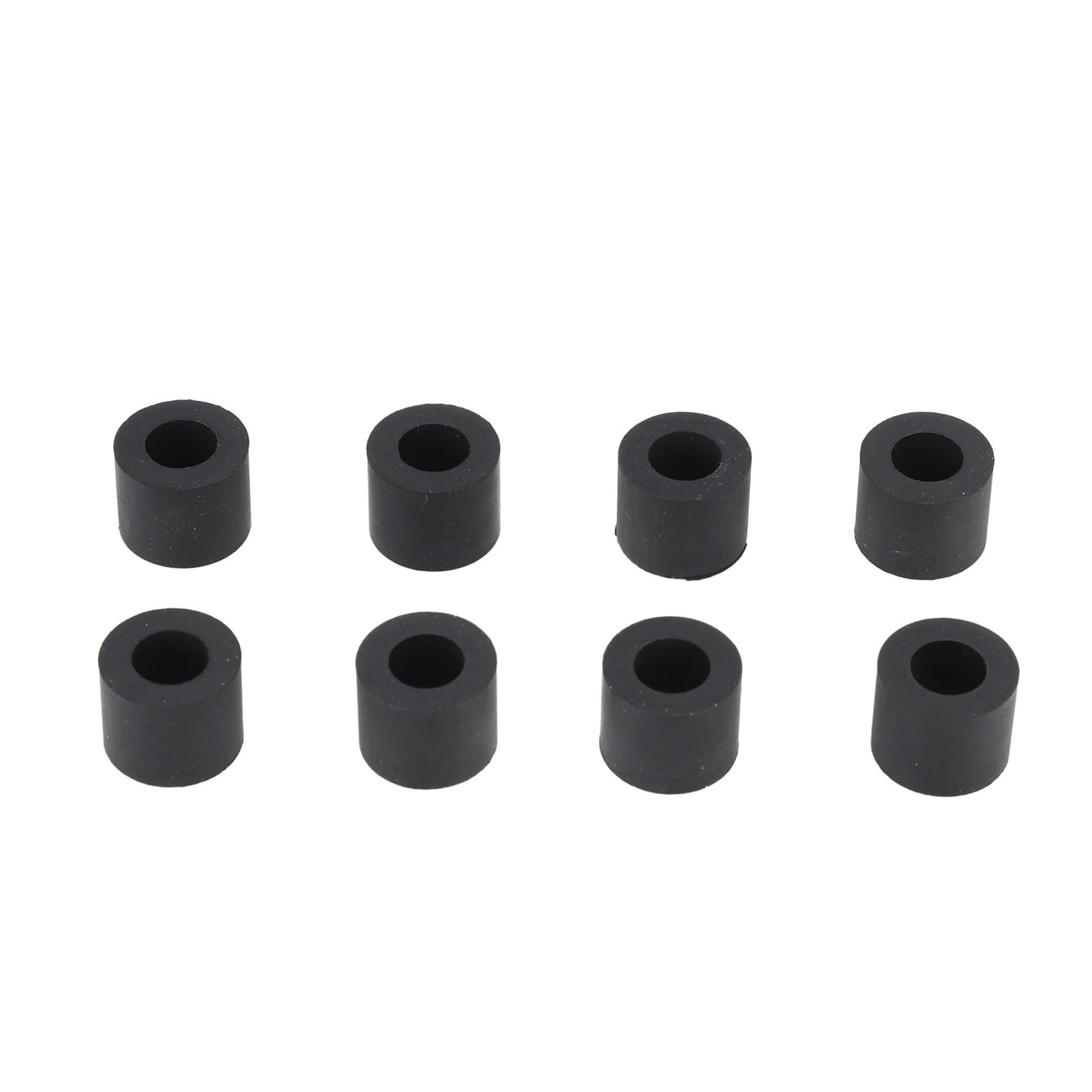 Luqeeg Lot de 8 Rouleaux de Rechange en Caoutchouc pour Cricut Maker 2, 3, Incluant 16 Anneaux de Fixation, Guide de Tapis de Roue en Caoutchouc pour Accessoires de Réparation Cricut