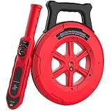 CHENGNAN Rilevatore di ostruzioni del Tubo a Parete Che collega Il Tester Scanner a Parete con sonda Impermeabile per rilevare Tubi in PVC in Acciaio Dragaggio di Ferro,Probing Length 20M
