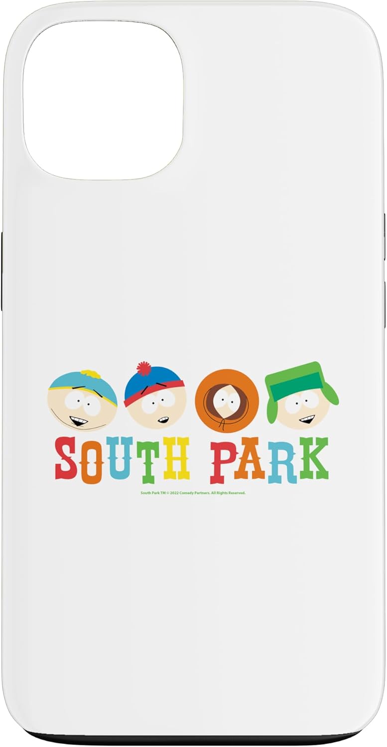 South Park Gang Heads Case for iPhone 16 Pro