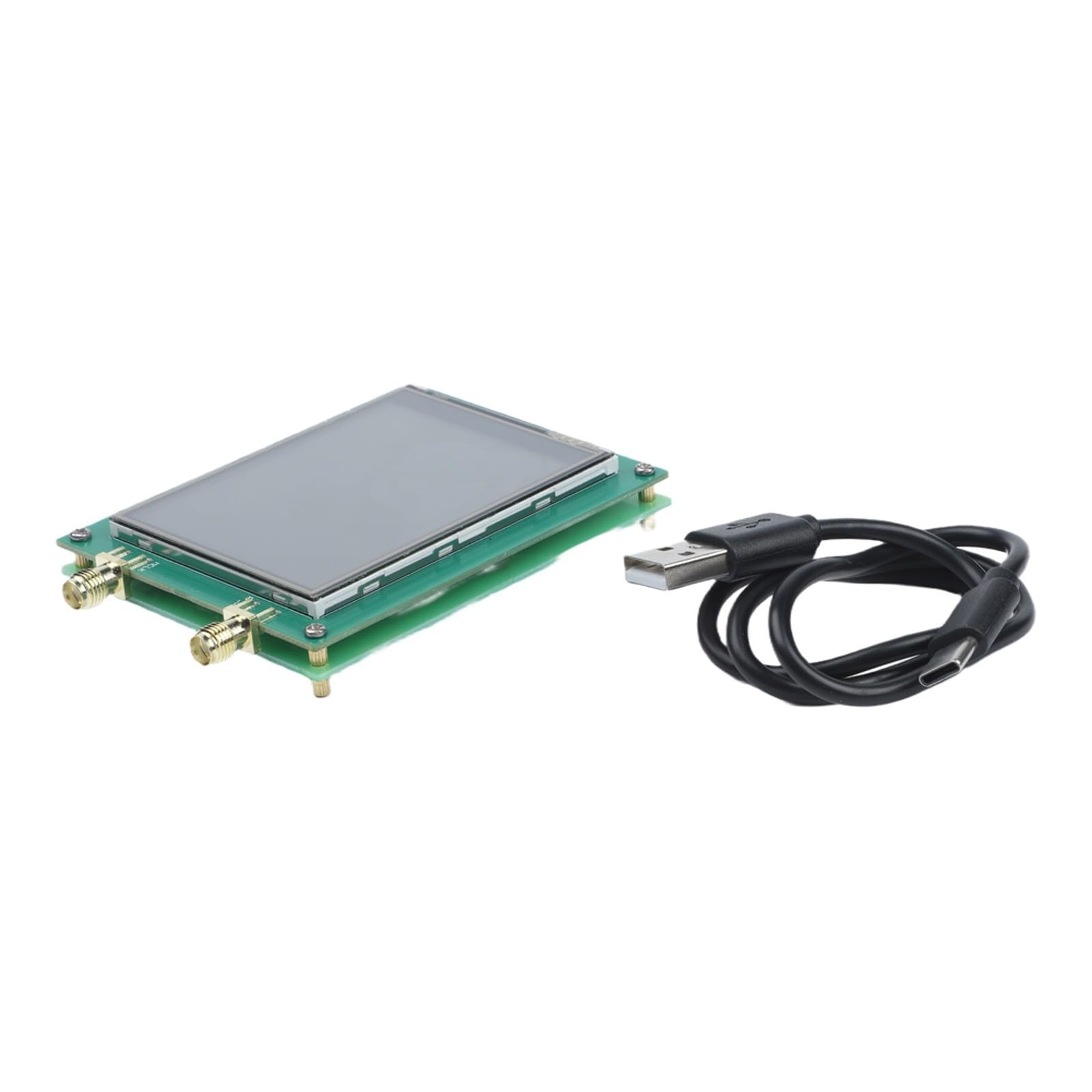 Lecreatekit MAX2870 Generatore di segnale RF 23,5 MHz-6 GHz PLL TCXO 0,5 ppm Touchscreen SMA