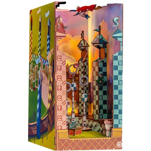 Revell Harry Potter Quidditch Field 3D Book Nook Wooden Puzzle Kit