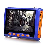 SGEF Portable Wrist CCTV Tester,5'' LCD Monitor,HDMI in &VGA in,Camera Debugging Helper