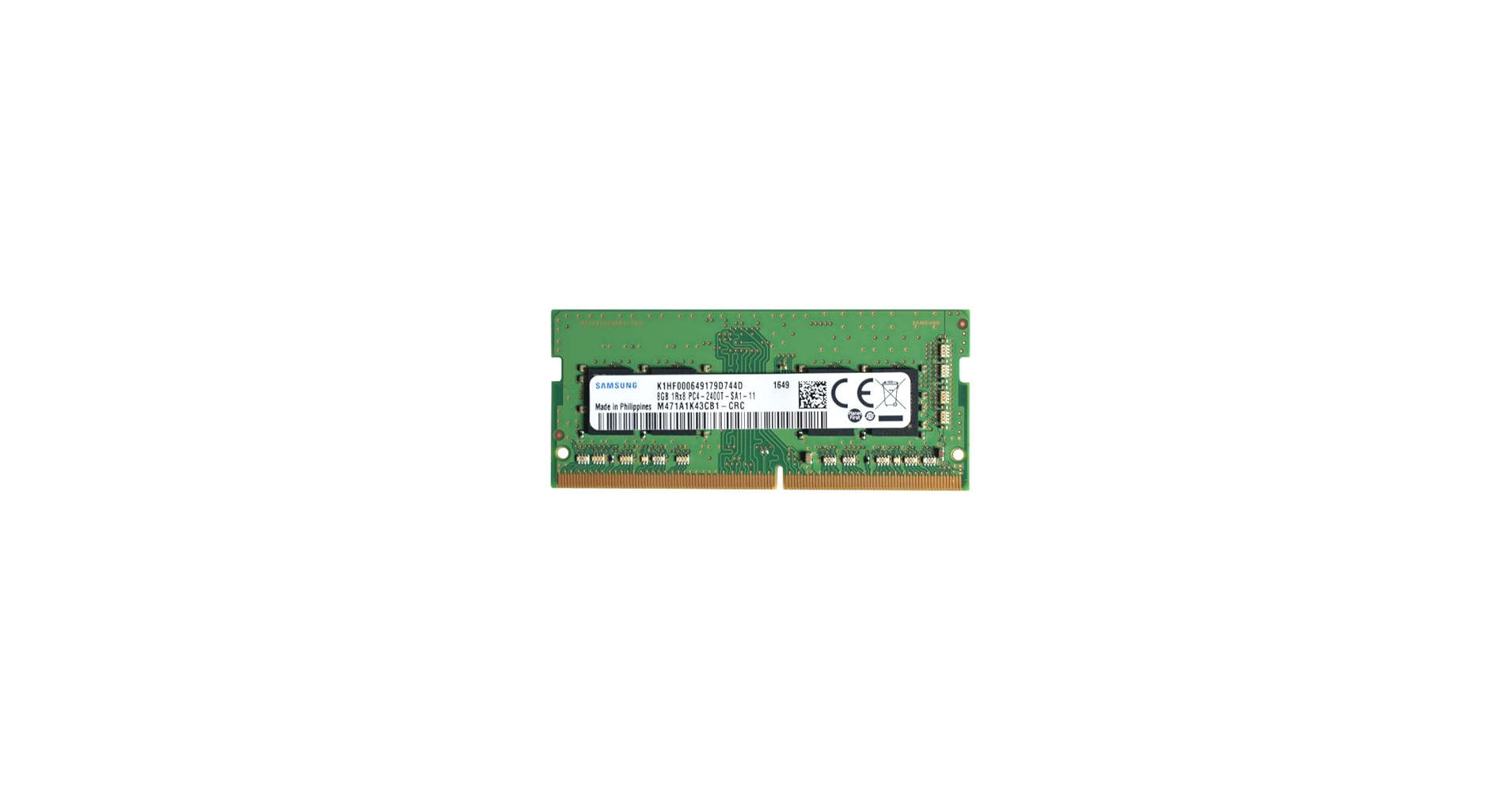 Samsung 4GB DDR4 メモリー 2400MHz 288ピン　20 個 SAMSUNG 4GB DDR4 PC4-19200, 2400MHZ, 288 PIN DIMM, 1.2V, CL