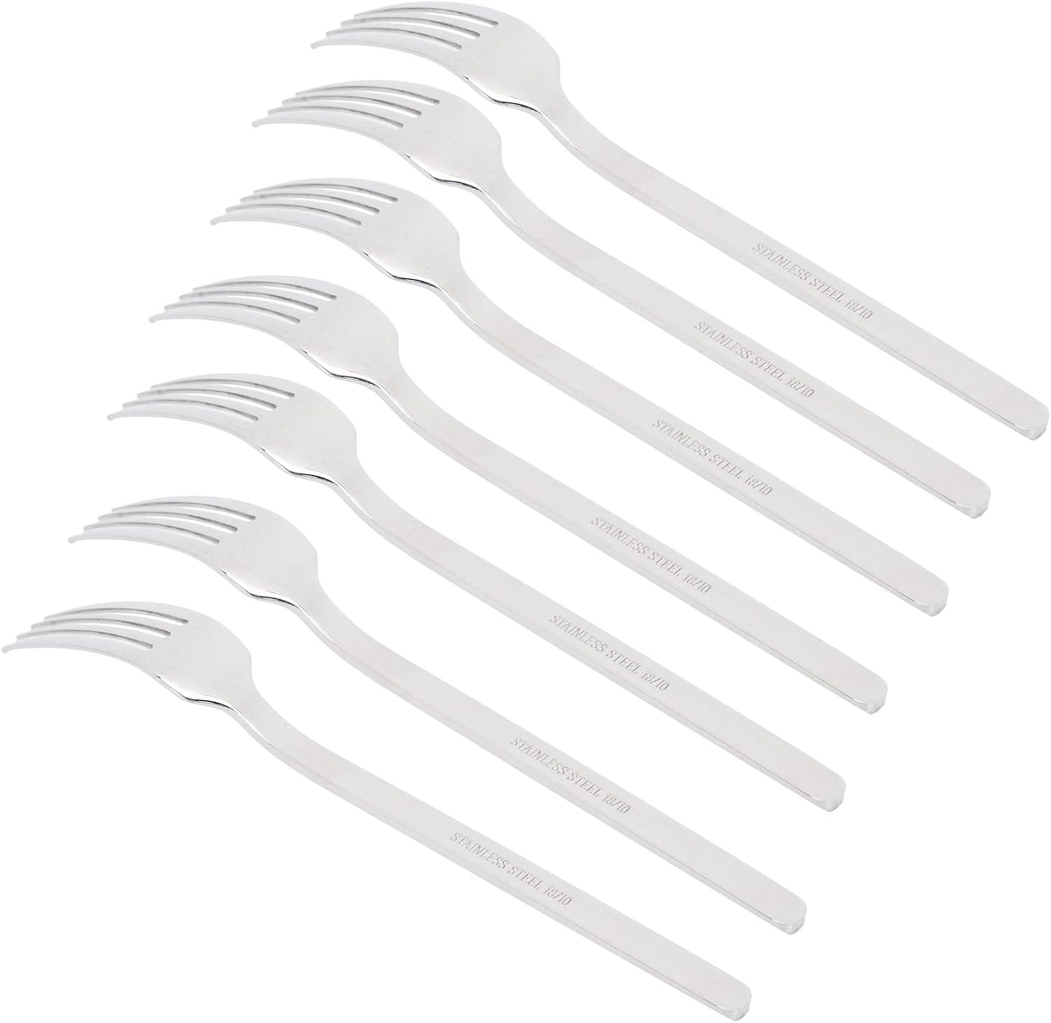 12Pcs 316 Stainless Steel Dinner Fork Set, Mirror Polished Steak Forks for Kitchen Dining Room Daily Use