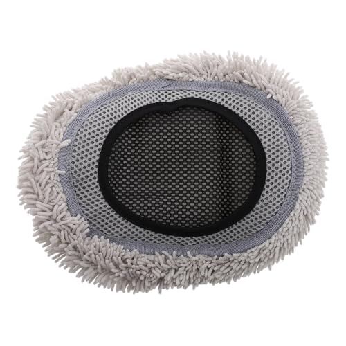 NULYLU Chenille Car Wash Mop Head Replacement Soft Scratch Auto Detailing Brush for Dirt Capture Easy Installation for Car Cleaning Supplies