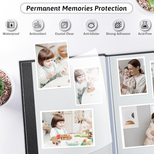 image for Popotop Photo Album Self Adhesive Scrapbook for 4x6 5x7 8x10 photos fo