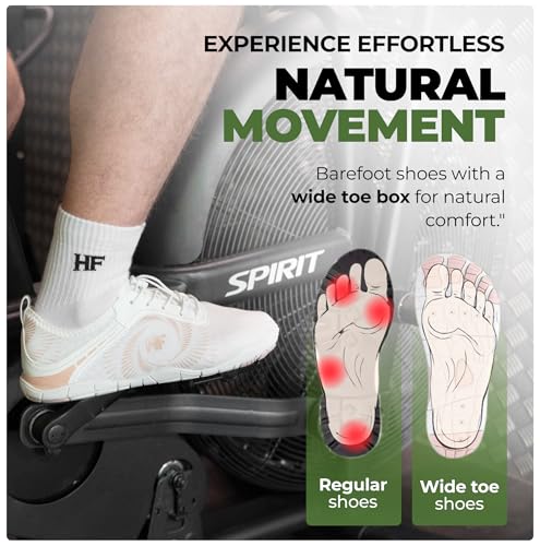 HF Active Healthy Barefoot Shoes for Men Woman – Pain Relief Wide Toe Box, Arch Support, Minimalist Zero Drop Shoes – Lightweight Natural Walking Running Sneakers3