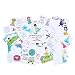 Sprinkled Joy 50 Designer Lunchbox Notes Girl Theme