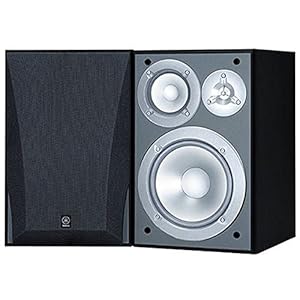 Yamaha NS-6490 3-Way Bookshelf Speakers Finish (Pair) Black