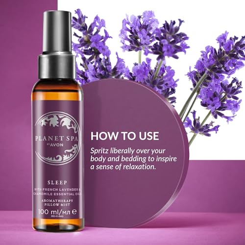 Avon Planet Spa Sleep Pillow Mist 100ml | Relaxing Aroma | Infused With French Lavender | To Help With a Good Night’s Sleep | Cruelty Free - Image 6