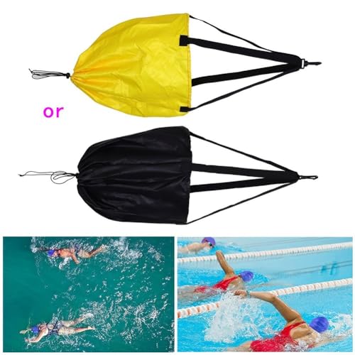 Paracaídas de natación con resistencia ajustable miniatura 4