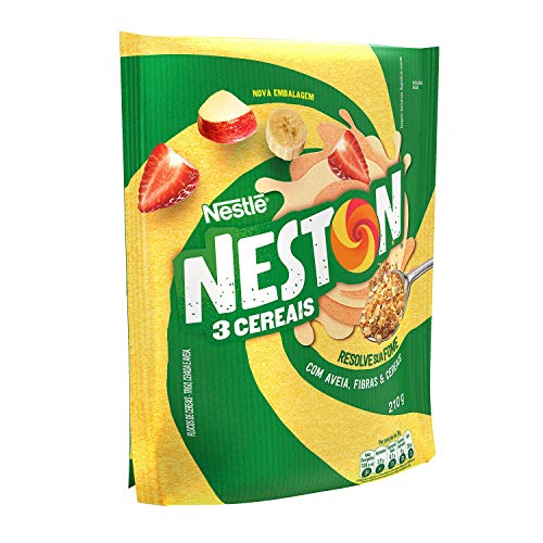 Cereal Infantil, Neston, 3 Cereais, 210g
