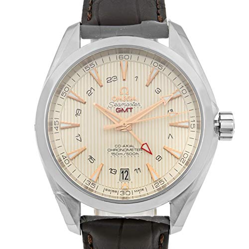 Omega Seamaster Aqua Terra GMT Chronometer Silver Dial Men's Watch 231134322020042