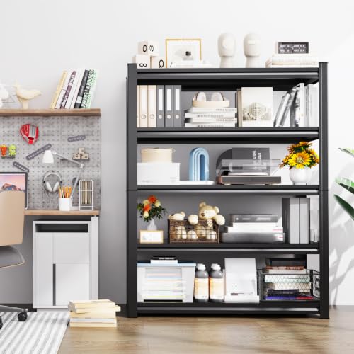 Heavy Duty Metal Garage Shelving, Adjustable Steel Shelf 71"Hx35"Wx16"D — view 2