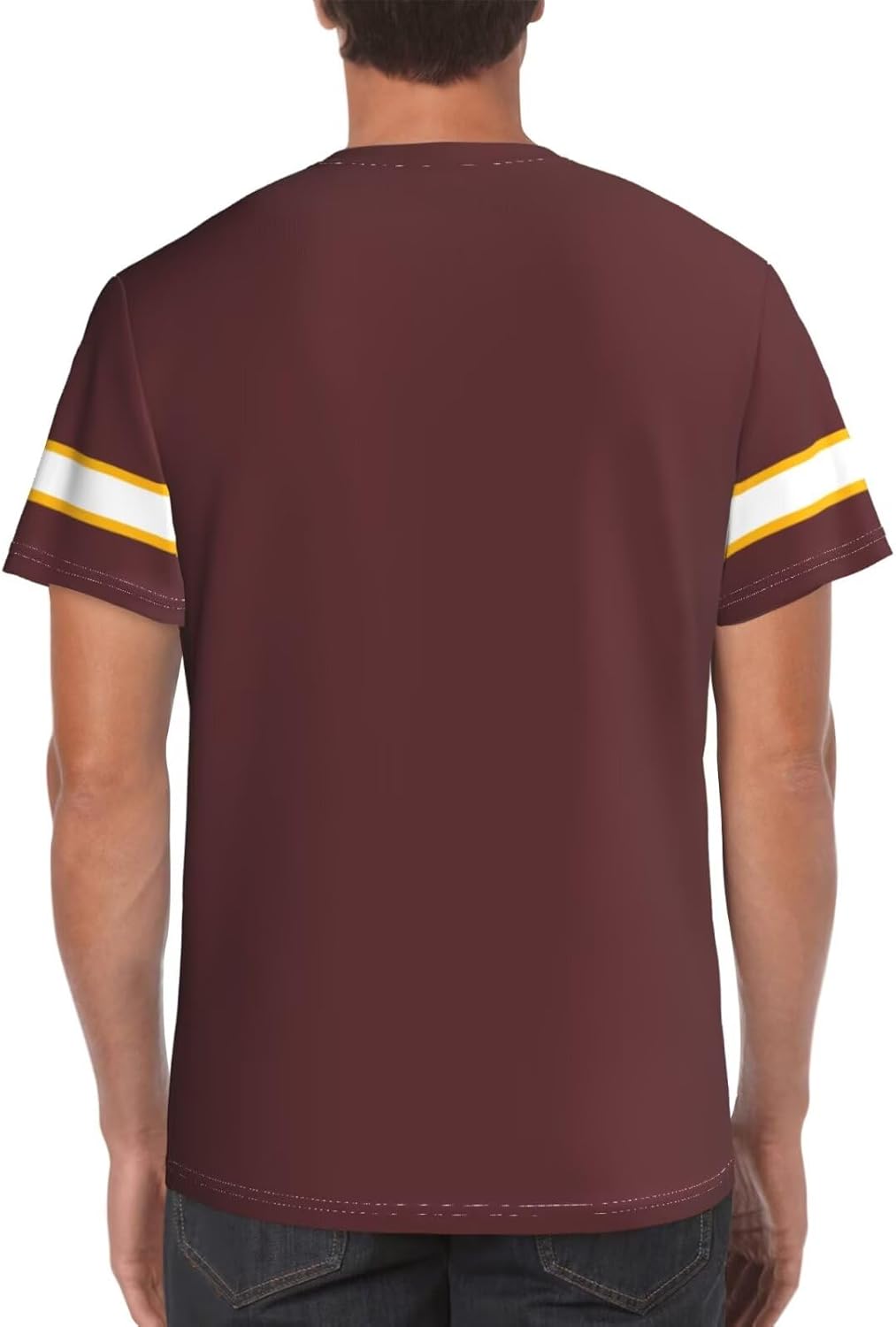 Men's/Kid's Classic Football Tee T-Shirt Quickly Dry Crew Neck Short Sleeve,Shirt Jersey Team Fans Gift M-3XL - Image 3