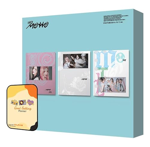 ITZY Album - Motto A + B + C (3 types) FULL SET PHOTOBOOK Ver.+Pre Order Benefits+BolsVos Exclusive Idol-Inspired Giveaways Package