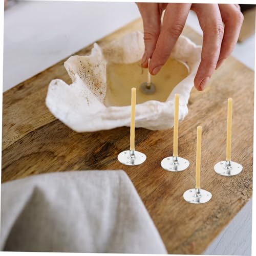 100 mechas trenzadas base para velas para hacer manualidades miniatura 6