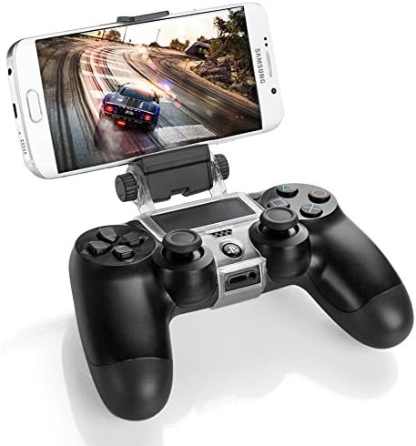 TNP PS4 Controller Phone Clip Holder Clamp Mount Bracket for Sony PlayStation 4 PS4 Dual Shock Wireless Controller [Playstation 4]