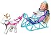 Produktbild Simba 105737248 - Evi Love Puppe als Eisprinzessin in Kutsche mit Rentier