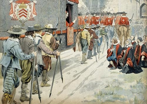 Peinture sur toile Richelieu pour habiller un grand mur de chambre