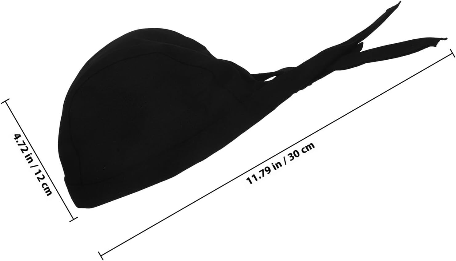 6pcs Unisex Cotton Chef Hats Kitchen Cooking Caps Restaurant Cook Hats Uniform Caps for Catering Staff Black